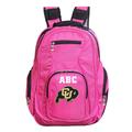 MOJO Pink Colorado Buffaloes Personalized Premium Laptop Backpack