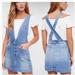 Free People Dresses | Free People Denim Pinafore Dress Size Small | Color: Blue | Size: S