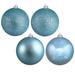 The Holiday Aisle® Christmas Ball Ornament Plastic in Blue | 4.75 H x 4.75 W x 4.75 D in | Wayfair 4D29B2AC2647462E8E3CF46222D0CB4E