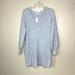 American Eagle Outfitters Dresses | American Eagle V-Neck Knit Sweater Dress New With Tags | Color: Gray | Size: S