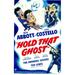 Posterazzi Hold That Ghost Movie Poster (11 X 17) - Item # MOVAC4859 Paper in Blue/Red/White | 17 H x 11 W in | Wayfair