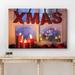 IDEA4WALL Christmas Holiday Celebration Wrapped Canvas Graphic Art Canvas in White | 24 H x 36 W x 1.5 D in | Wayfair 662695480873