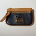 Dooney & Bourke Bags | Dooney And Bourke Small Pebble Leather Coin Purse | Color: Blue/Tan | Size: 4.5” X 3”