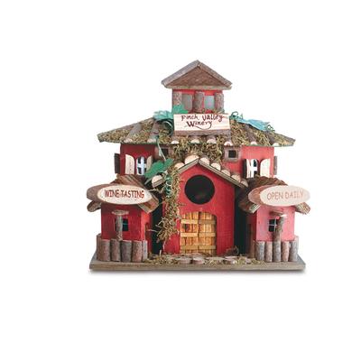 Finch Valley Winery Birdhouse by Zingz and Thingz in Multicolor