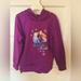 Disney Shirts & Tops | Frozen Girls Anna & Elsa Hoodie 5/6 With Pockets | Color: Purple | Size: 5g