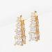 Anthropologie Jewelry | Nwt Anthropologie Crystal Statement Earrings | Color: Gold | Size: Os