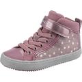 Geox Girl's J Kalispera Girl I Sneakers, Dk Pink, 3 UK Child