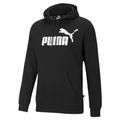 PUMA Men's Big Logo Hoodie Fl Sweat, Puma Black, XXL