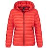 Steppjacke LPO "GILMOUR MELVILLE VI Women", Damen, Gr. 46 (L), rot, 100% Polyester, sportlich, figurbetont, Langarm mit innenliegendem Gummizug, Jacken, auch in Großen Größen erhältlich