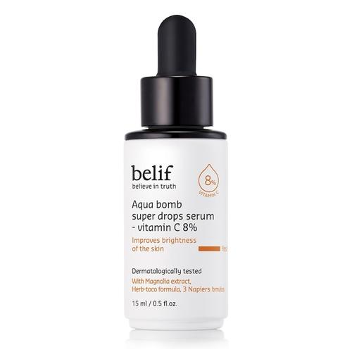 belif – Aqua Bomb Super Drops Serum – Vitamin C 8% Vitamin C-Serum 15 ml