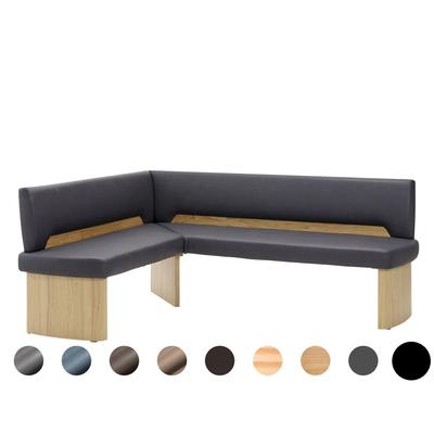 Schösswender »Ontario« 300 Eckbank Variante B 162/212 cm / Gavin 202 rot / Kernbuche natur, Variante B Image