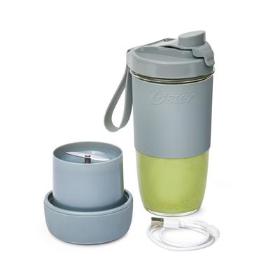 Oster® Blend Active Portable Blender with Drinking Lid, Gray