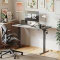 17 Stories Latitude Run® Height Adjustable Electric Standing Desk, 4X 24 Inches Stand Up Table | 40 W x 24 D in | Wayfair