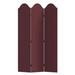 Red Barrel Studio® 49" W x 72" H 3 - Panel Folding Room Divider Wood in Red/Brown | 72 H x 49 W x 1 D in | Wayfair 3715FA5ED17A4C76B2142B1EB4A3A15A