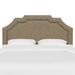 Lark Manor™ Alimatou Panel Headboard Upholstered/Linen in Black | 51 H x 56 W x 4 D in | Wayfair C551B0D7D15D4DAA99CF04C8613077BB