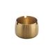 1Pc Cigarette Ashtray Stainless Steel Ash Tray Table Ashtray Car Tobacco Jar for Women Men (Golden S)