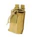 Uxcell Beige Radio Pouch Walkie Talkie Protective Covers Nylon Holder Carry Bag