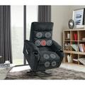 Liyasi Electric Power Lift Recliner Chair with Massage and Heat for Elderly 3 Positions 2 Side Pockets Cup Holders USB Charge Ports High-end Quality Cloth Power Reclining Chair For Living Room.