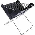 12 Foldable Charcoal Grill Portable BBQ Barbecue Grill Lightweight Simple Grill for Outdoor Cooking Camping Hiking Picnics Garden Travel Portable Grill Charcoa Barbecue Grill For Traveling Picnics