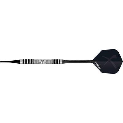 BULL'S Dartpfeil X-Grip X7 Soft Dart, Größe - in SCHWARZ,FARBIG SILBER