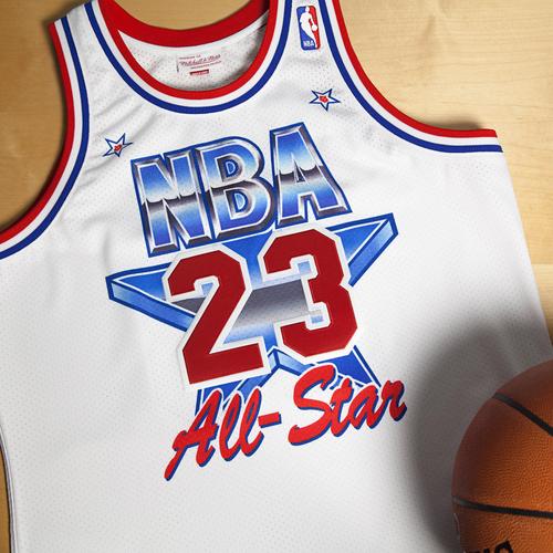 NBA 1991 East Michael Jordan Authentic All-Star Trikot von Mitchell & Ness – Herren