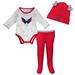 Newborn & Infant White/Red Washington Capitals Dream Team Hat Pants Bodysuit Set