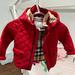 Burberry Jackets & Coats | Authentic Burberry Jacket ( Kids Size 3) | Color: Red | Size: 3tg