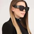 Gucci Accessories | New Gucci Gg0956s 003 Black Sunglasses Gucci Women’s Eyewear Gucci Gg0956s | Color: Black/Gold | Size: Os