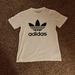 Adidas Tops | Brand New Adidas Bright White Tee Shirt | Color: Black/White | Size: M