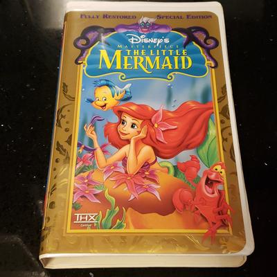 Disney Media | Host Pick. Vintage Vhs Disney's Masterpiece Collection: The Little Mermaid | Color: Red | Size: Os