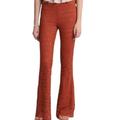 American Eagle Outfitters Pants & Jumpsuits | American Eagle Flare Lace Crochet Pants Rust Large | Color: Orange | Size: L