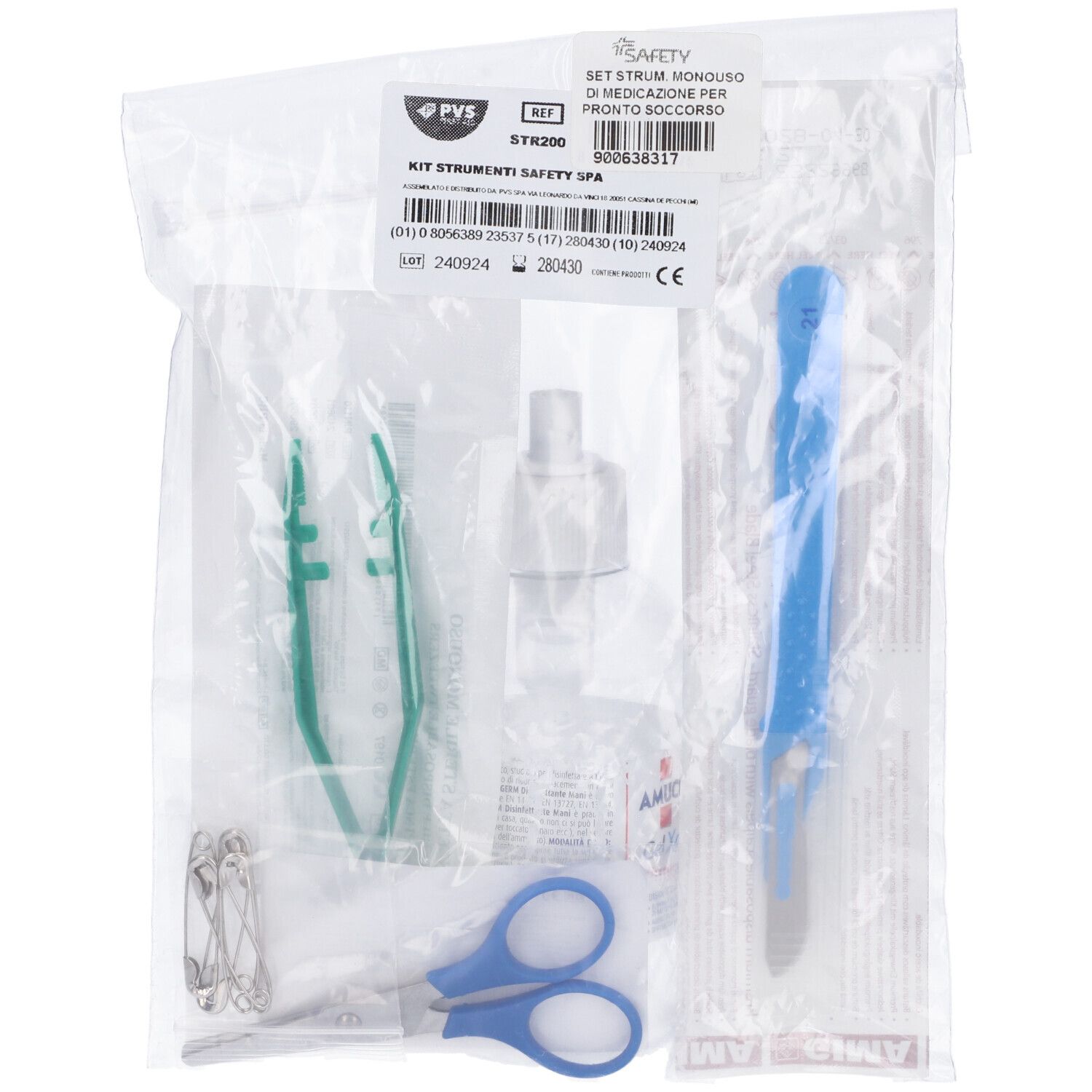 Set Di Strumenti Sos Monouso In Plastica 1 St