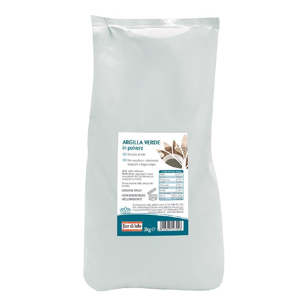 Argilla In Polvere Essicata Al Sole 3 Kg 3000 g