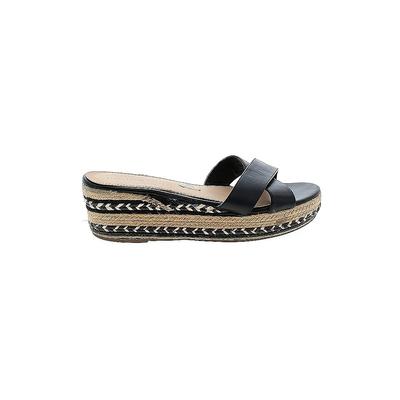 Nautica Wedges: Black Shoes - Women's Size 10 - Open Toe