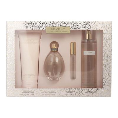Lovely 4 Pcs Gift Set by Sarah Jessica Parker for Women Standard Eau De Parfum for Women