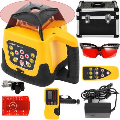 Vevor - Rot Professional Rotationslaser max. Arbeitsbereich 100 m, 360 Rotary Laser Level Wasser