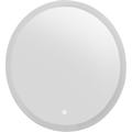 LED-Lichtspiegel PLACES OF STYLE "Spiegel R80" Spiegel Gr. T: 3 cm Ø 80 cm, silberfarben Kosmetikspiegel