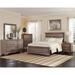 CDecor Home Furnishings Oatfield Washed Taupe 2-Piece Bedroom Set w/ Dresser Wood in Brown | 53.5 H x 79 W x 84.75 D in | Wayfair 203967KE-S2D