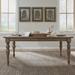 Americana Farmhouse Dusty Taupe Rectangular Leg Table