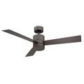 Modern Forms 52" Axis 3 - Blade LED Smart Standard Ceiling Fan w/ Light Kit Included in Brown | Fan Motor Wattage: 33 | Wayfair FR-W1803-52L-BZ