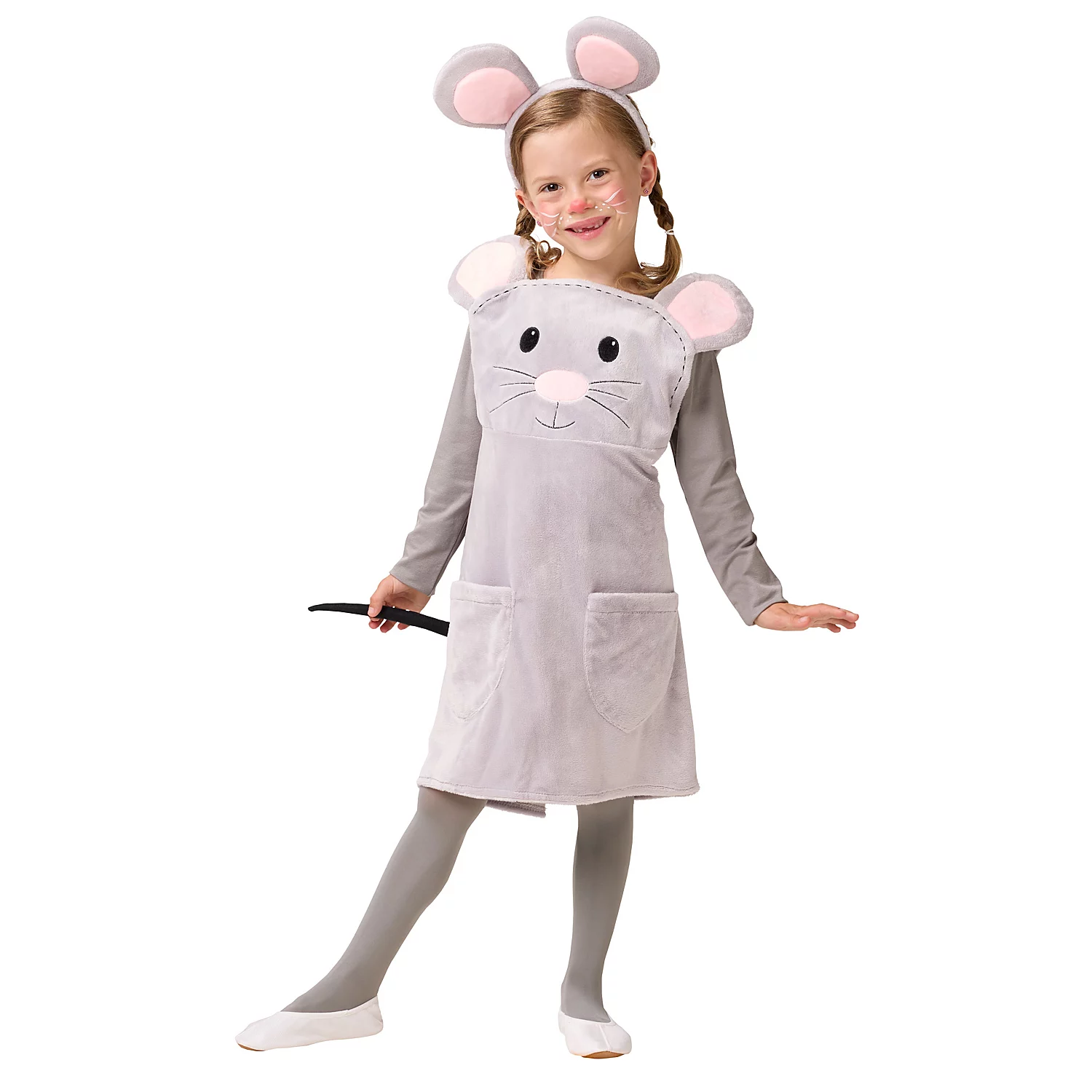 buttinette Robe salopette "souris" pour enfants