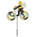 Arlmont & Co. Lakeary Buzzing Bee Bicycle Spinner Garden Stake Resin/Plastic | 54 H x 29 W x 3.15 D in | Wayfair BD1DE60AA67F4C82AFA58A064E684776
