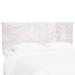 Orren Ellis Auro Panel Headboard Upholstered/Polyester in Pink | 49 H x 43 W x 4 D in | Wayfair F3CA773C0AE8440C89859095E38E5BC0