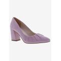 Wide Width Women's Vinny Pump by Bellini in Lavender Microsuede (Size 8 1/2 W)