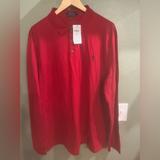 Polo By Ralph Lauren Shirts | Men Polo By Ralph Lauren Custom Slim Fit 2x Large Red Shirt | Color: Red | Size: Xxl