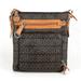 Giani Bernini Bags | Giani Bernini Monogram Crossbody Brown Handbag Msrp $100 | Color: Black/Tan | Size: Os