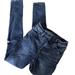 American Eagle Outfitters Jeans | American Eagle Womens Super Hi Rise Jegging Jeans Distressed Stretch Sz 0 | Color: Blue | Size: 0