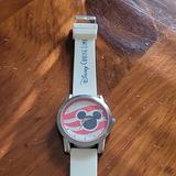 Disney Accessories | Disney Cruise Line Limited Release Mickey Mouse Watch | Color: Red/White | Size: See Description