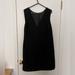 J. Crew Dresses | Black Shift Dress - Back V | Color: Black | Size: 6