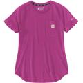 Carhartt Force Relaxed Fit Midweight Pocket T-Shirt Donna, rosa, dimensione XL per donne
